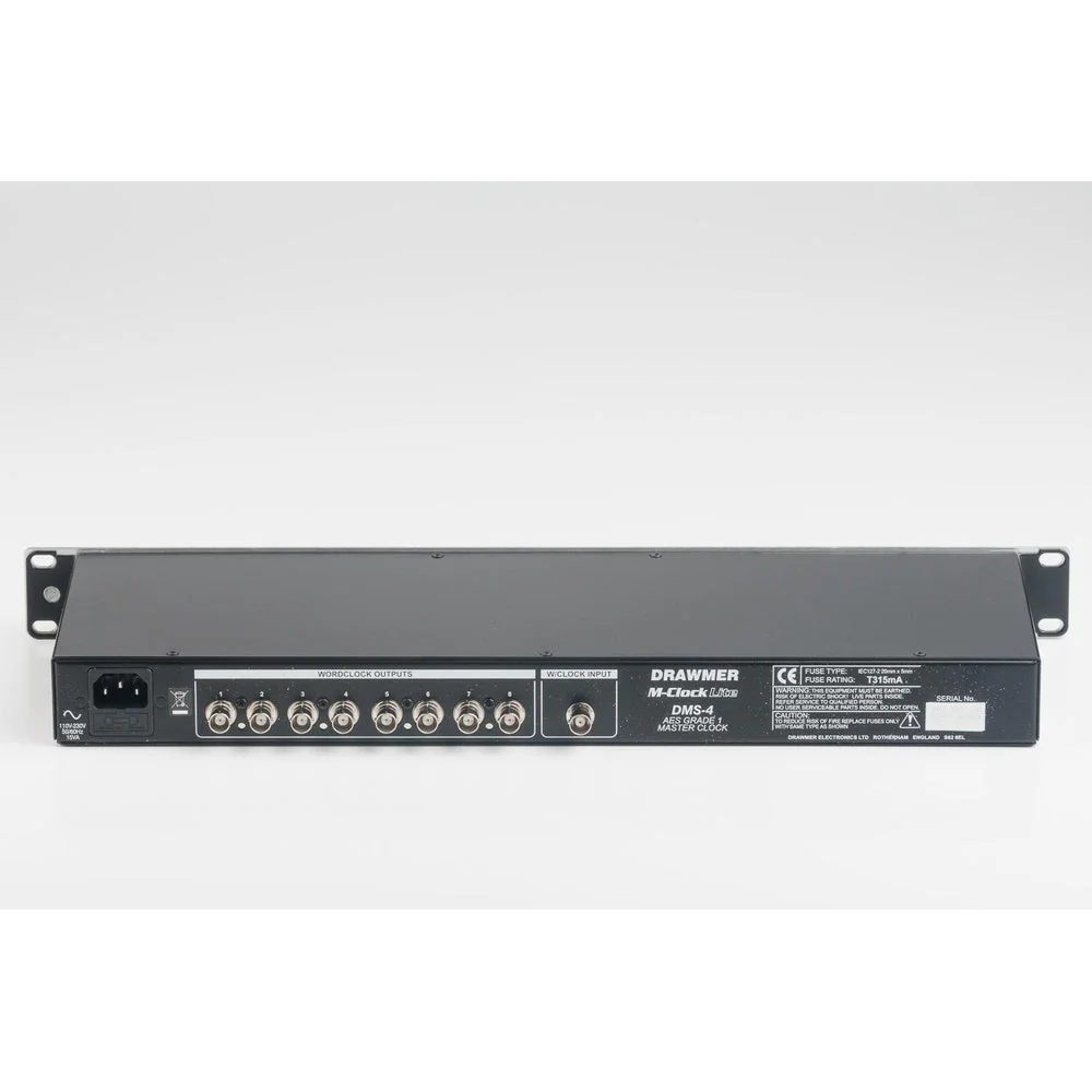 Drawmer DMS4 M-Clock Lite Master Clock Generator - Image 3