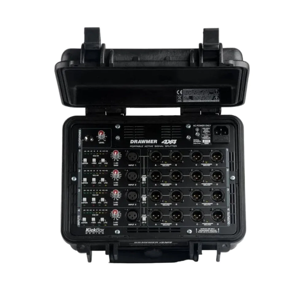 Drawmer Kickbox 4×4 Portable Active Splitter