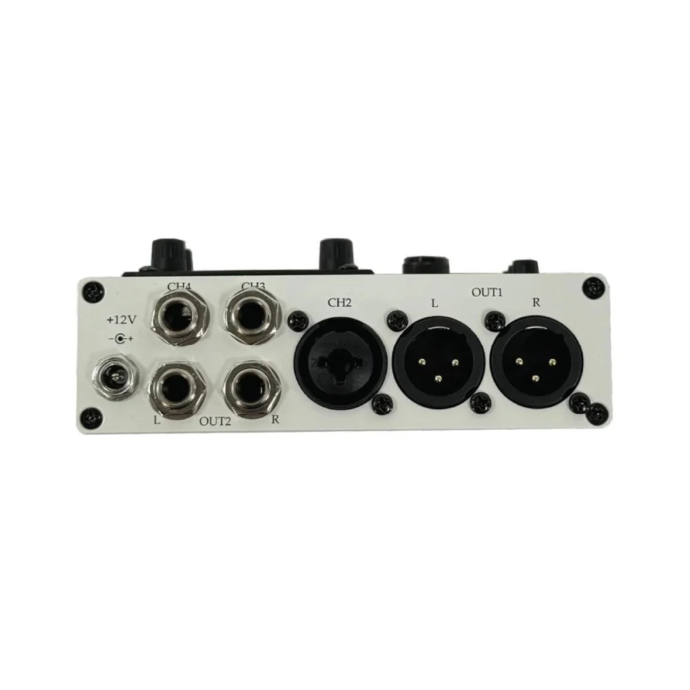 Elite Acoustics EAE GigMix 4-1 MAX 4Ch Digital Mixer w/ DSP Gate, Compressor, EQ, Reverb & Delay - Image 4