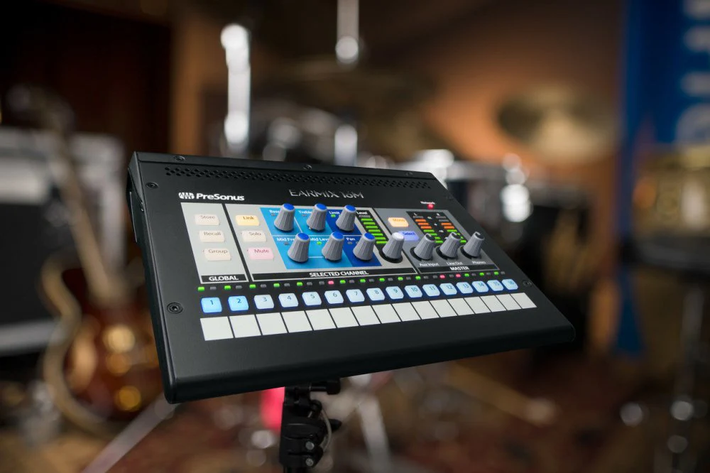 PreSonus EarMix 16M 16 Ch Personal Monitor Mixer 16x2 AVB Networked - Image 3