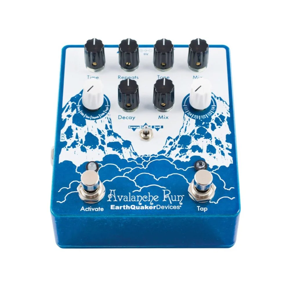 Earthquaker Devices Avalanche Run V2 Stereo Reverb & Delay With Tap Tempo - Image 3