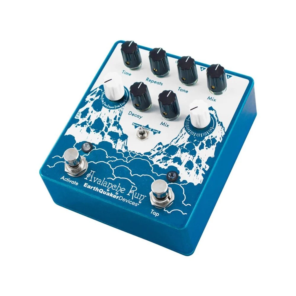Earthquaker Devices Avalanche Run V2 Stereo Reverb & Delay With Tap Tempo - Image 4