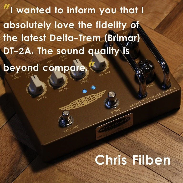 Effectrode Delta-Trem DT-2A All-Tube Vintage Amp Tremolo in a pedal - Image 3