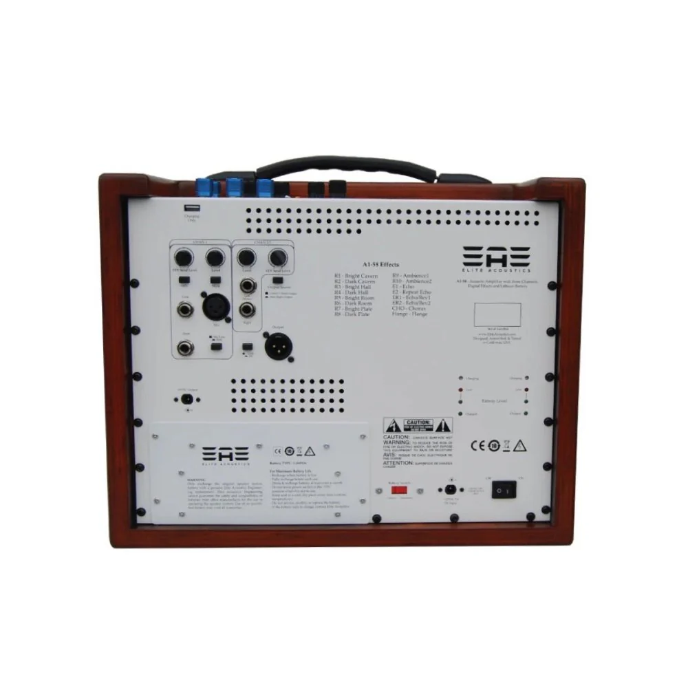 Elite Acoustics EAE A1-58 LIthium Battery Powered Acoustic Amplifier 120W - Image 3