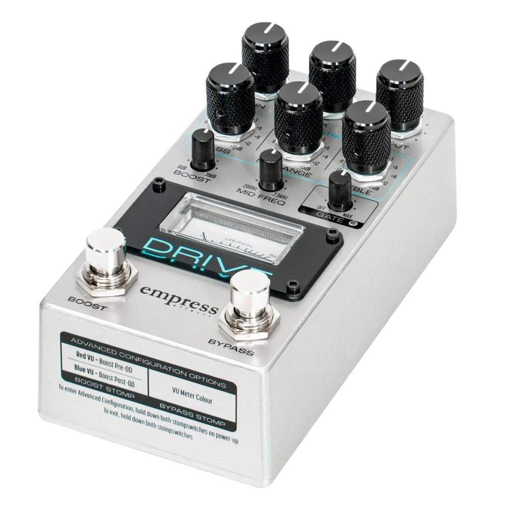 Empress Effects DRIVE Tube-Like Overdrive w/ Noise Gate & Advanced Tone Control - Image 3