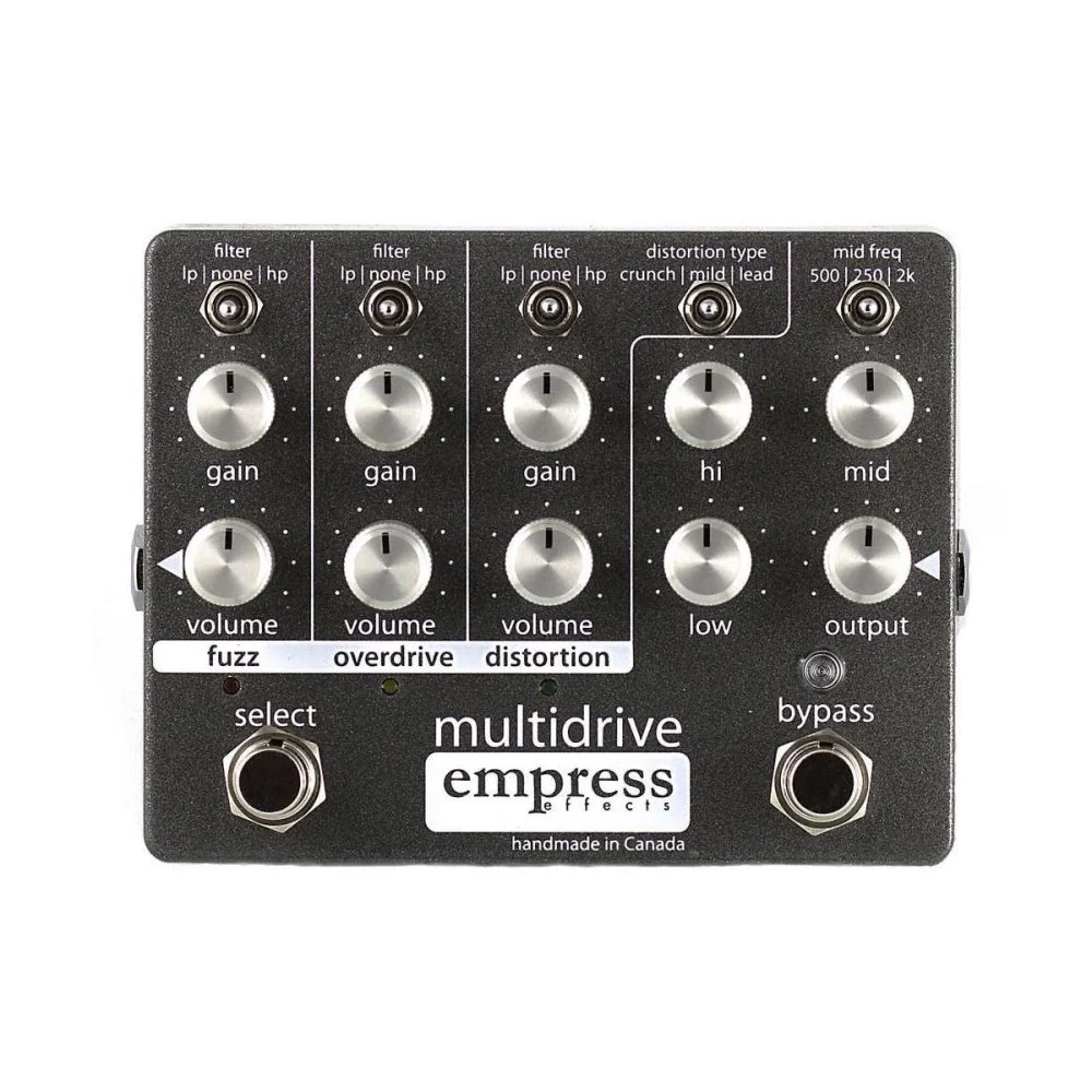 Empress Effects Multidrive Fuzz, Overdrive and Distortion Blender - Image 2