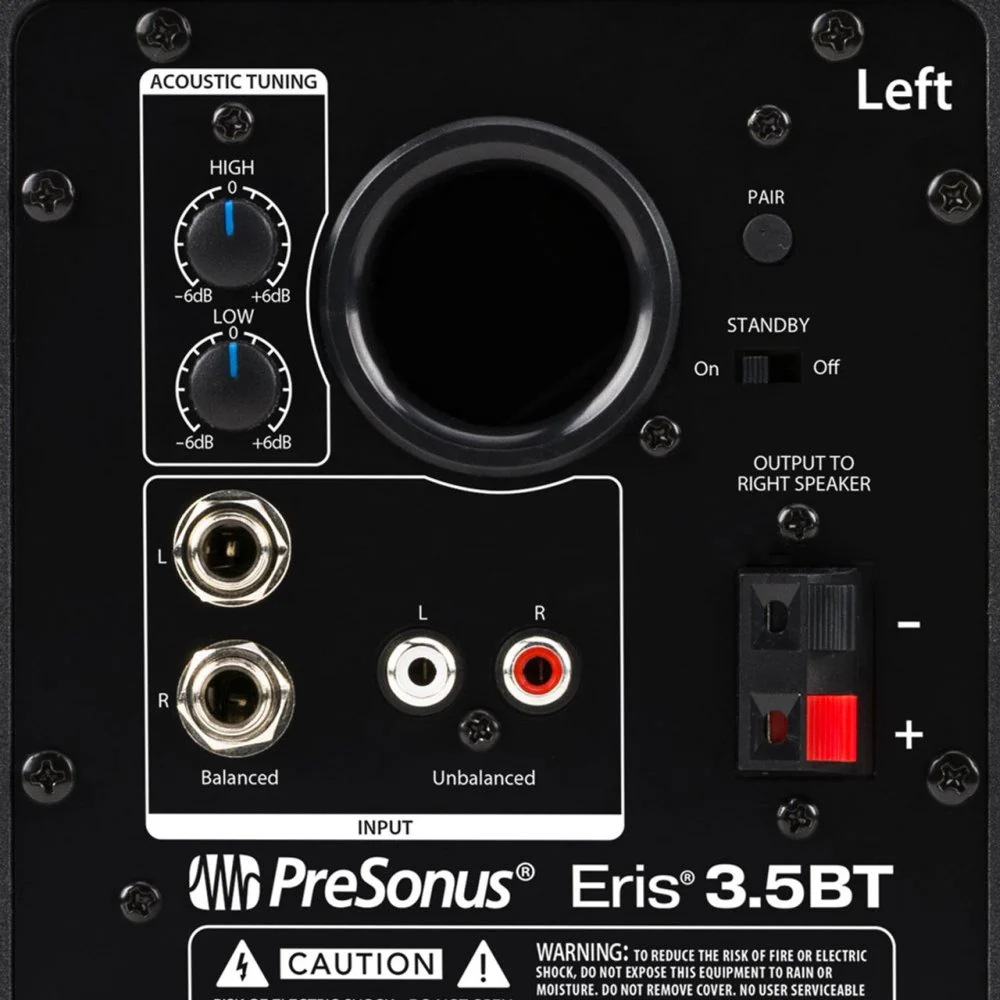 PreSonus Eris 3.5BT 2nd Gen Studio Monitors w/ Bluetooth Pair - Image 4