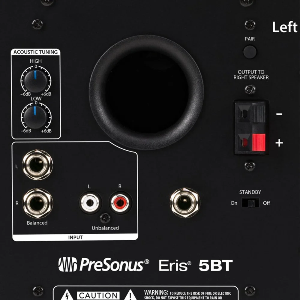 PreSonus Eris 5BT 2nd Gen Studio Monitors w/ Bluetooth Pair - Image 2