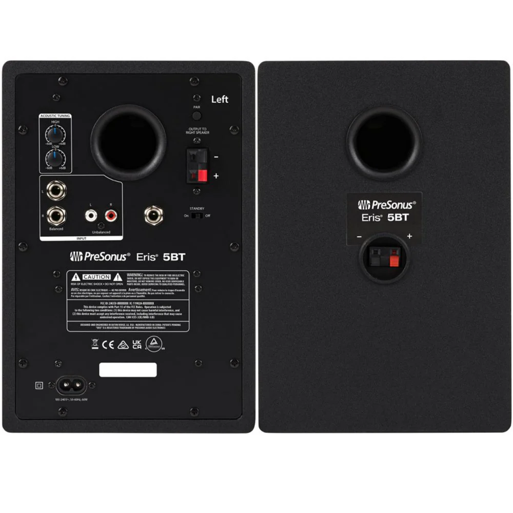 PreSonus Eris 5BT 2nd Gen Studio Monitors w/ Bluetooth Pair - Image 3