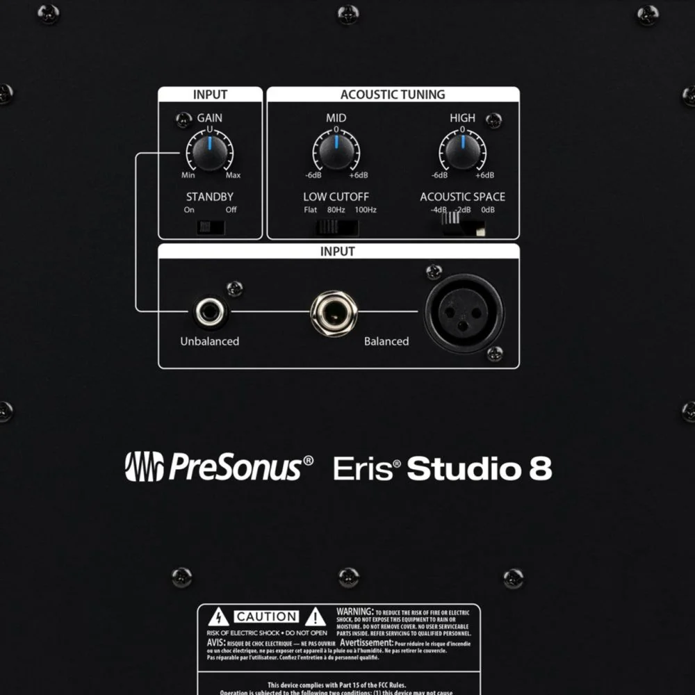 PreSonus Eris Studio 8 8" Studio Monitor Single - Image 4