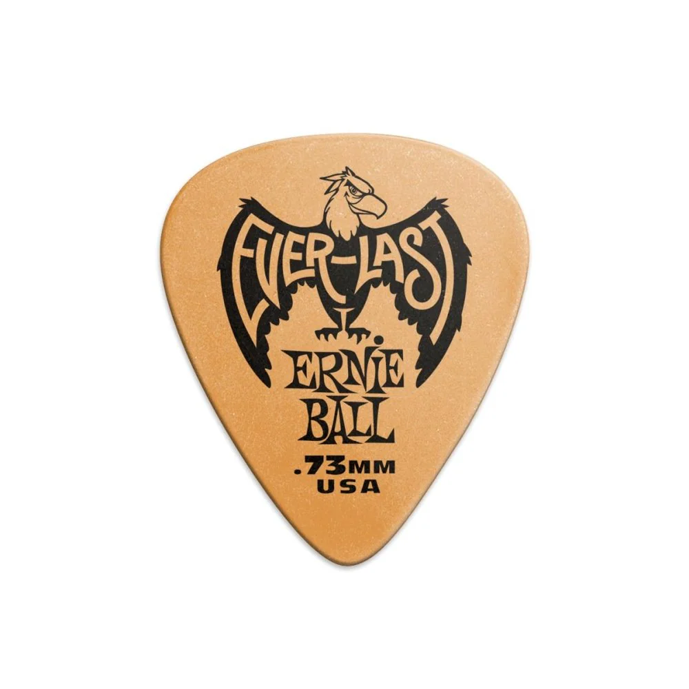 Ernie Ball Everlast Picks Orange 0.73 mm 12 Pack P09190
