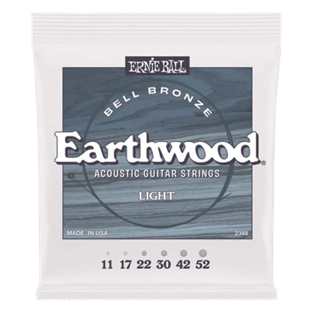 Ernie Ball ACOUSTIC Guitar Strings Bell Bronze Earthwood John Mayer Collab Light 11-52 P02348