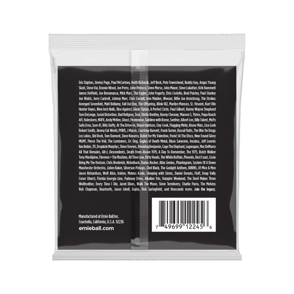 Ernie Ball Power Slinky Stainless Steel Wound ELECTRIC Guitar Strings 11-48 P02245 - Image 2
