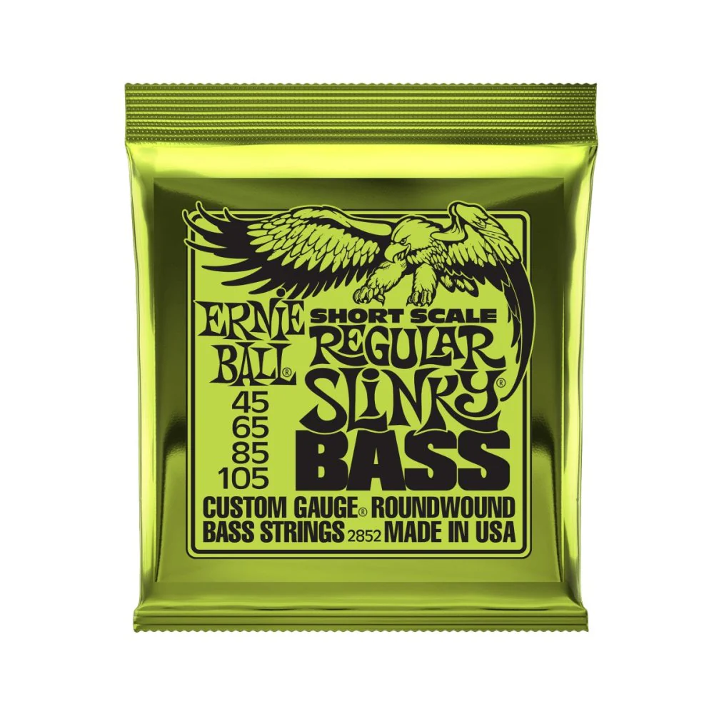 Ernie Ball BASS 4 Strings Short Scale Regular Slinky 45-105 P02852