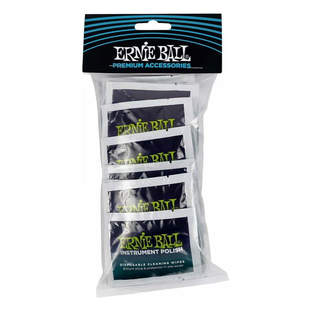 Ernie Ball Wonder Wipes Instrument Polish Refill Pack 20 Pc P04248