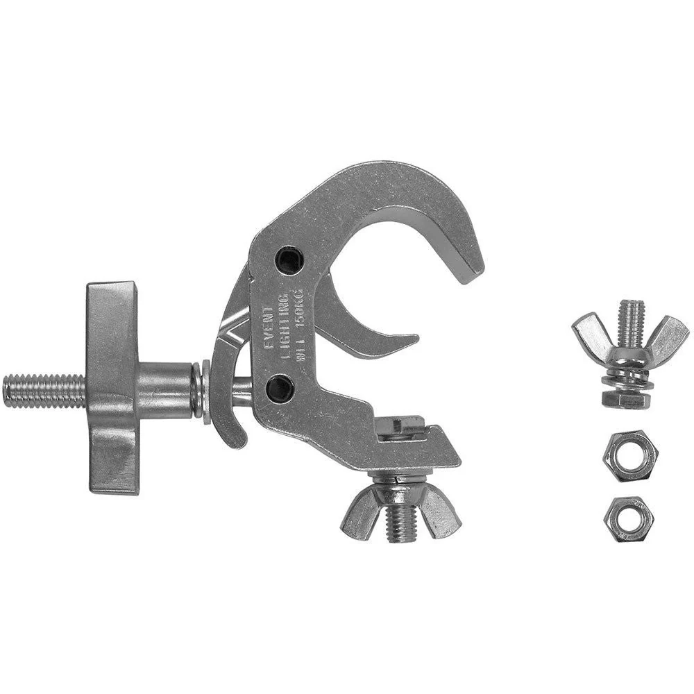 Event Lighting CLAMPT50S Aluminium Trigger Clamp for 38-51mm Tube (Silver)