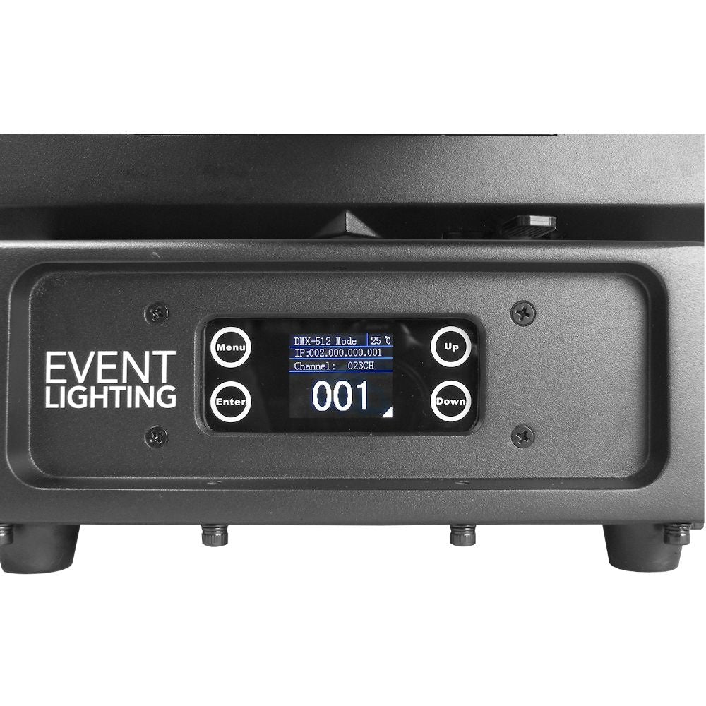Event Lighting DELUGE M800HF Outdoor 800W LED Moving Head w/ Hybrid Framing - Image 4