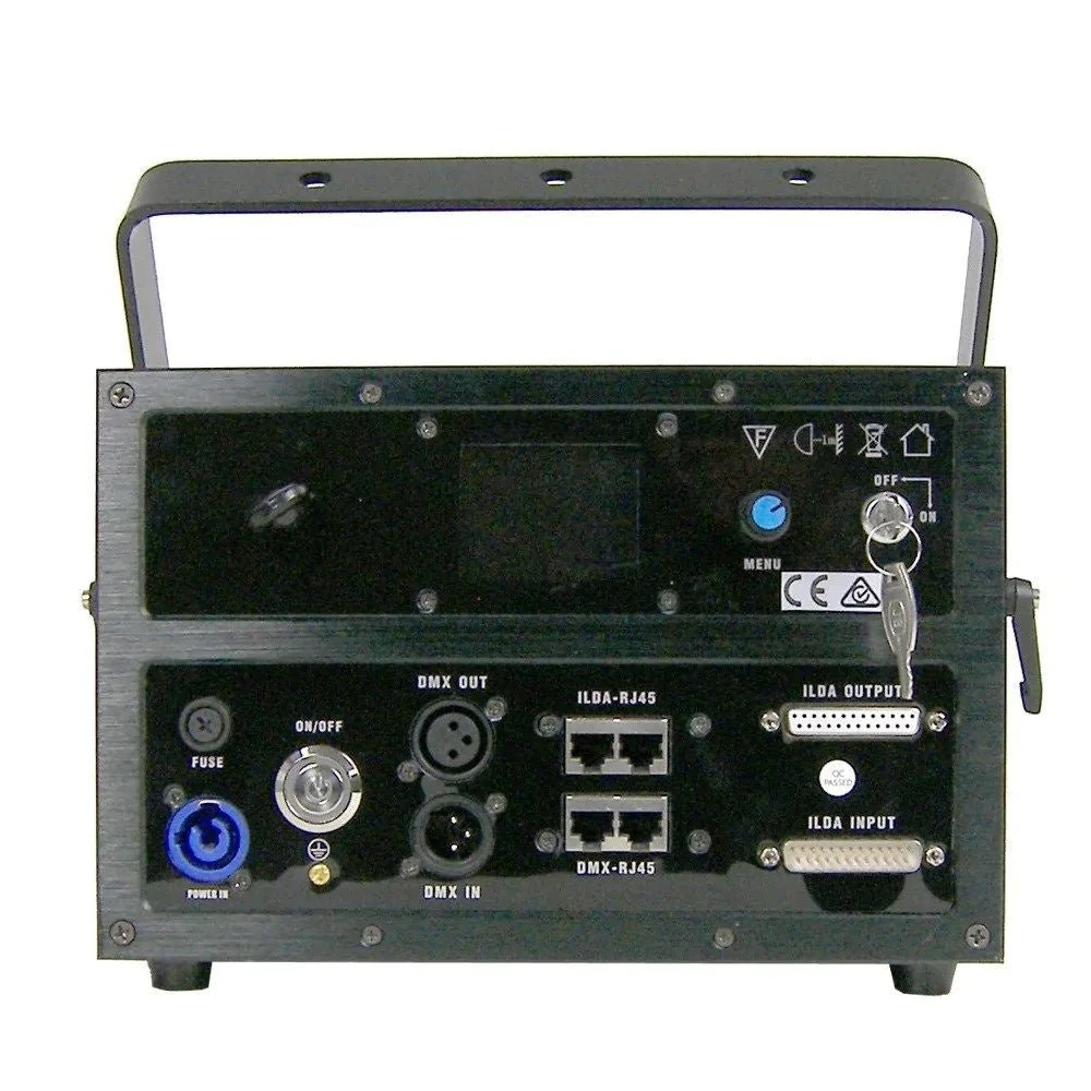 Event Lighting EL5000RGBPRO RGB Animation Laser (5W) w/ Road Case - Image 2
