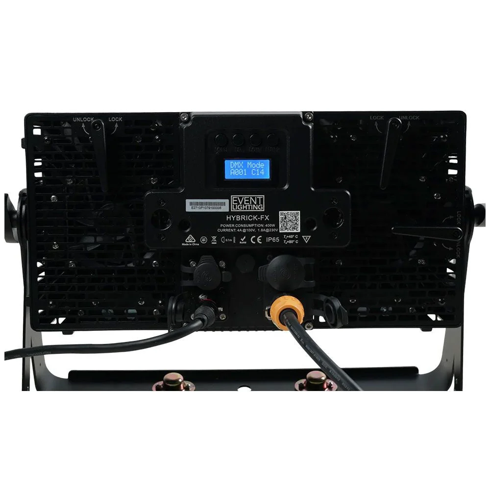 Event Lighting HYBRICK-FX IP65 Effect Light w/ Electronic Frost & Interlocking Housing - Image 2