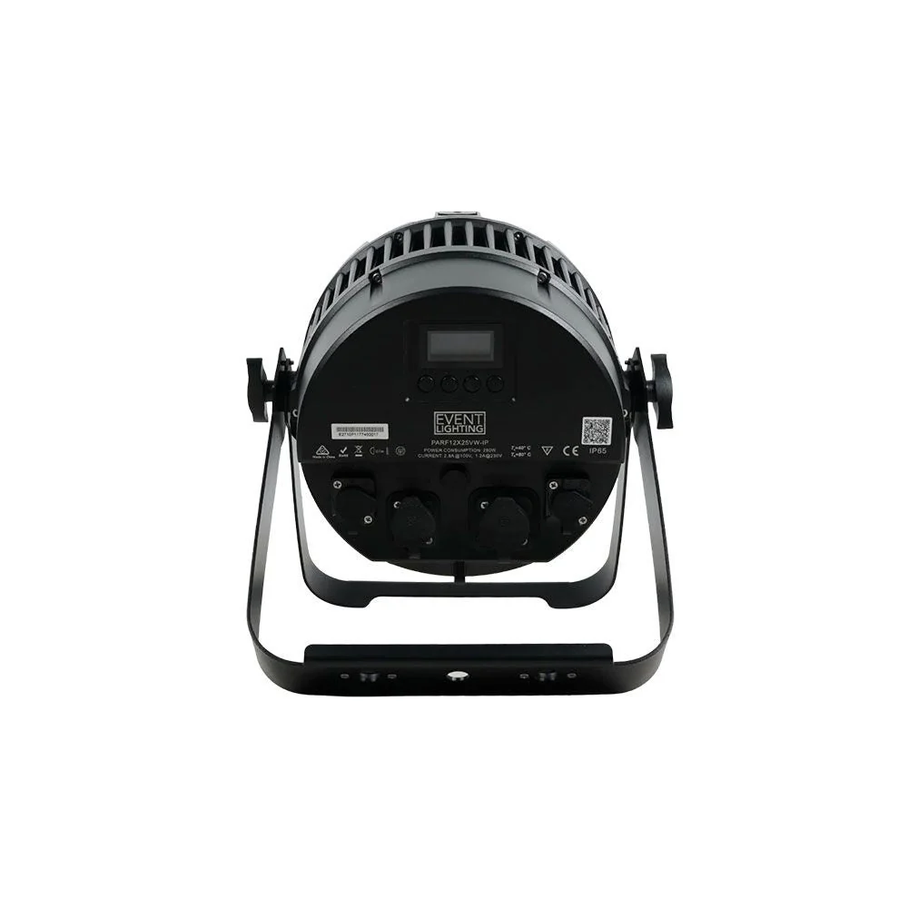 Event Lighting PARF12X25VW-IP IP65 Parcan w/ 12x25W Variable White LEDs and Electronic Frost - Image 3