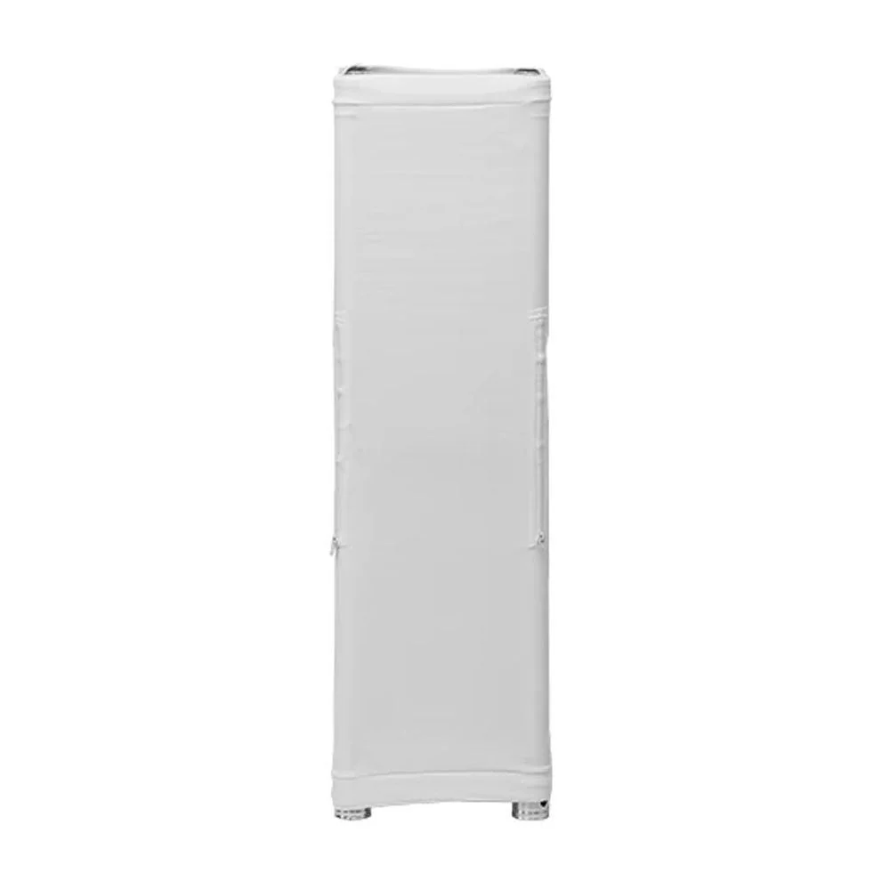 Event Lighting LYCRAT3W White Lycra Truss (290mm) Cover 3M with 4 pr Zips