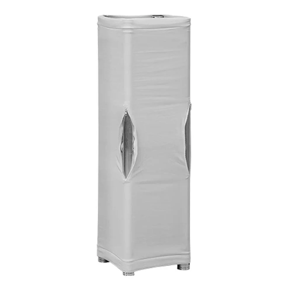 Event Lighting LYCRAT3W White Lycra Truss (290mm) Cover 3M with 4 pr Zips - Image 2