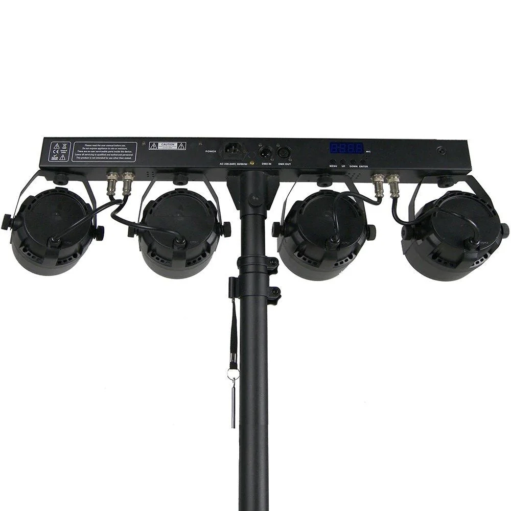 Event Lighting Party VIVIDBAR2 24 x 4W RGBW LED Lighting Bar w/ Remote - Image 2