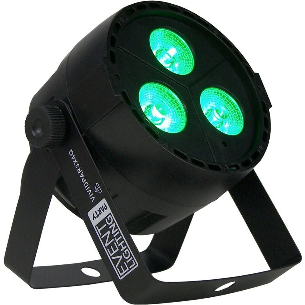 Event Lighting Party VIVIDPAR3X4Q Indoor Party Par w/ 3x4W RGBW LEDs
