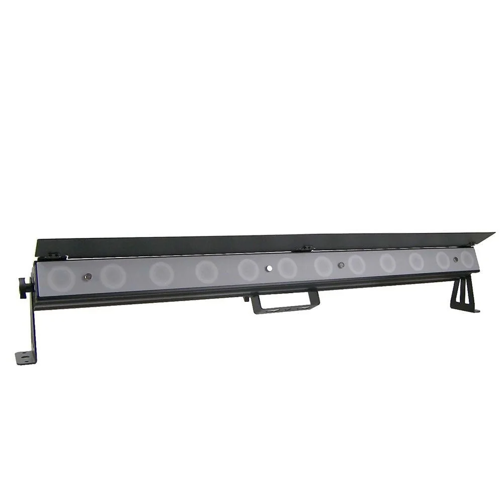 Event Lighting PIXBAR12H LED Pixel Bar 12 x 12W RGBWAU w/ Barndoor & Frost Filter - Image 5