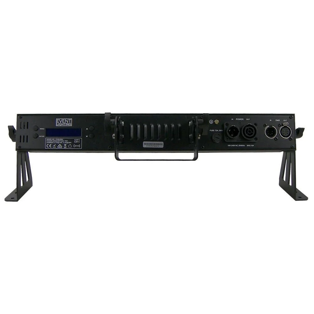 Event Lighting PIXBAR6H LED Pixel Bar 6 x 12W RGBWAU w/ Barndoor & Frost Filter - Image 2