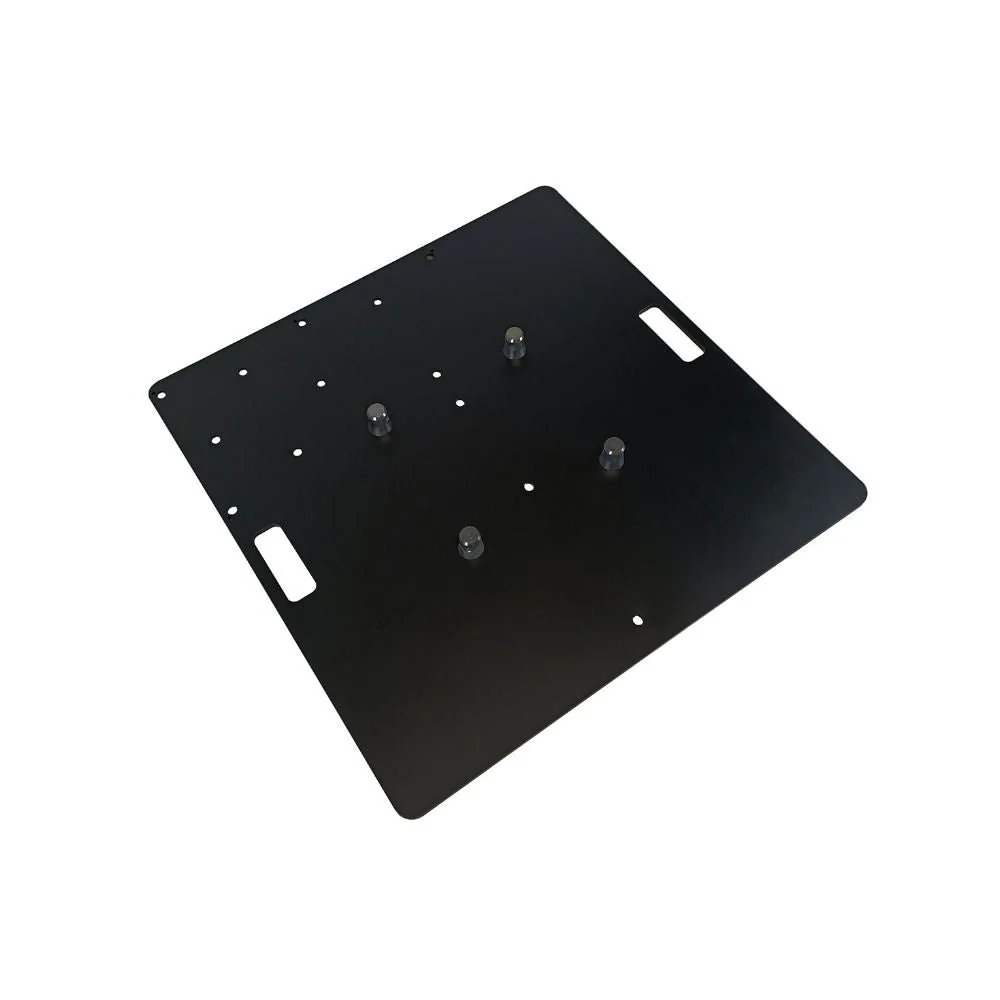 Event Lighting TB750ABK 290mm Box Truss Aluminium Base Plate (750mm x 750mm) Black