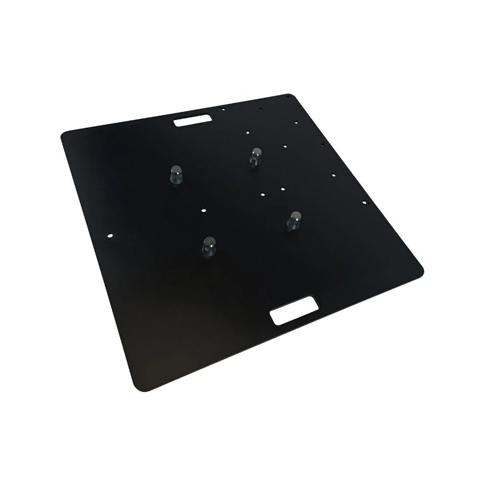 Event Lighting TB750ABK 290mm Box Truss Aluminium Base Plate (750mm x 750mm) Black - Image 2