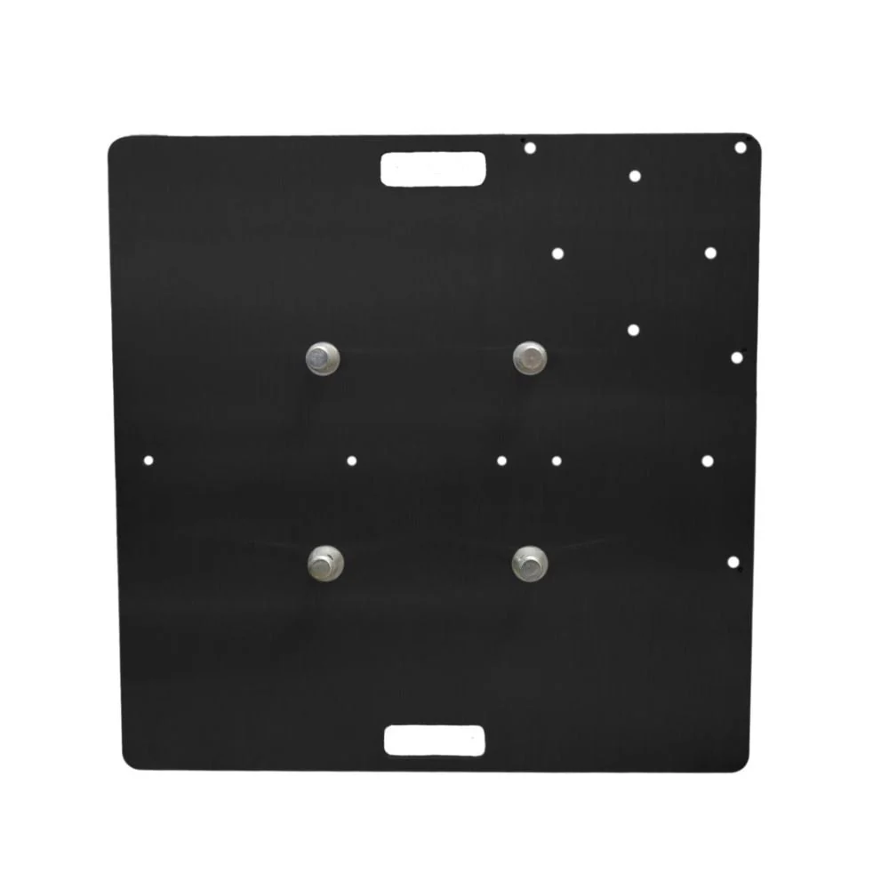 Event Lighting TB750ABK 290mm Box Truss Aluminium Base Plate (750mm x 750mm) Black - Image 3