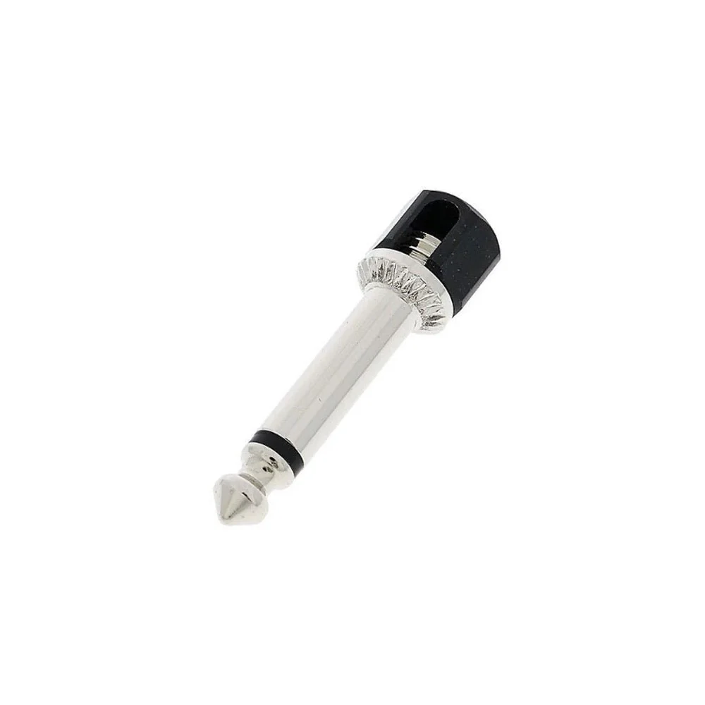 Evidence Audio SiS Plug Angled Solderless 1/4" TS Plug Black Single - Image 3
