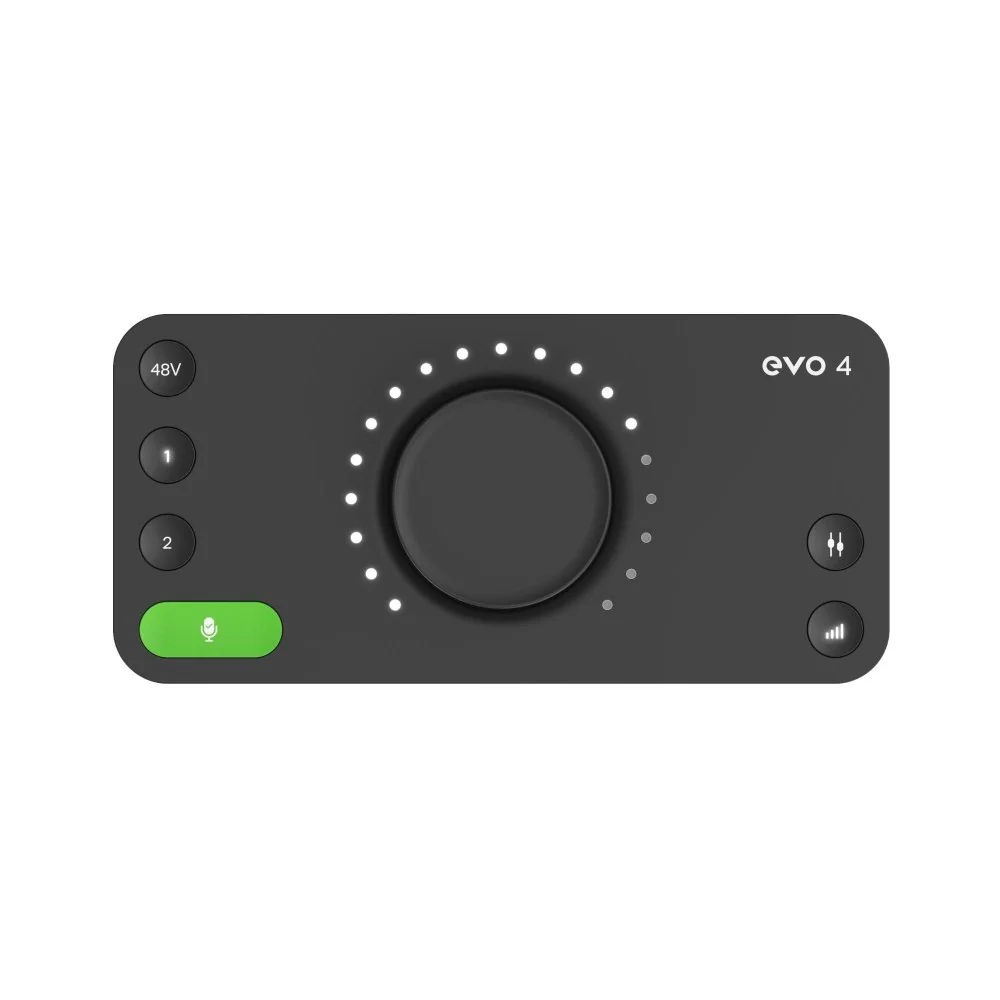 Audient EVO 4 USB-C Audio Interface w/ Smart Gain & JFET Input 2in / 2out - Image 3