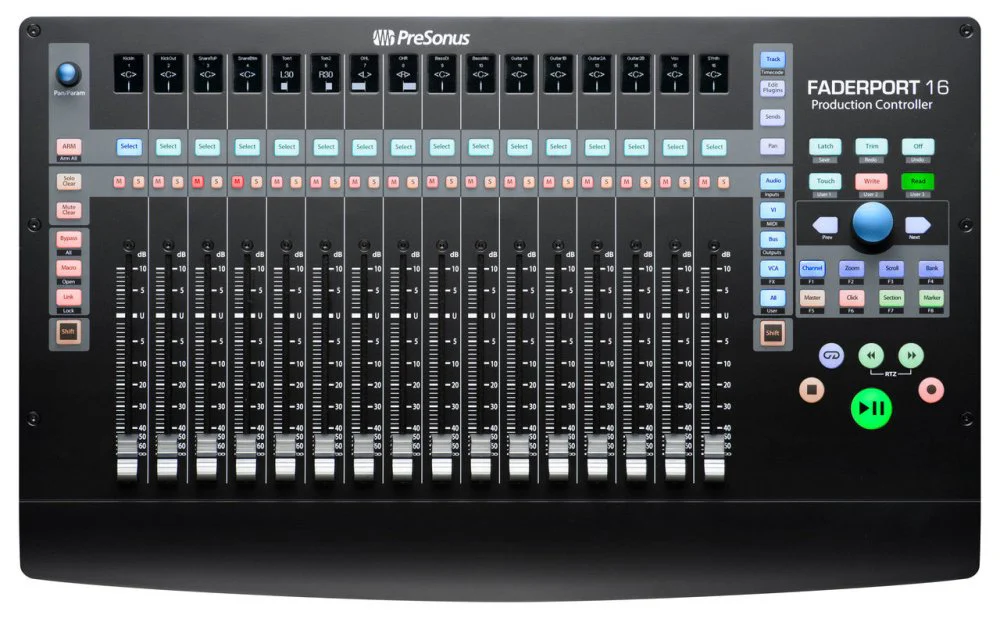 PreSonus FADERPORT16 DAW Controller w/ 16 Ch Motorised Faders