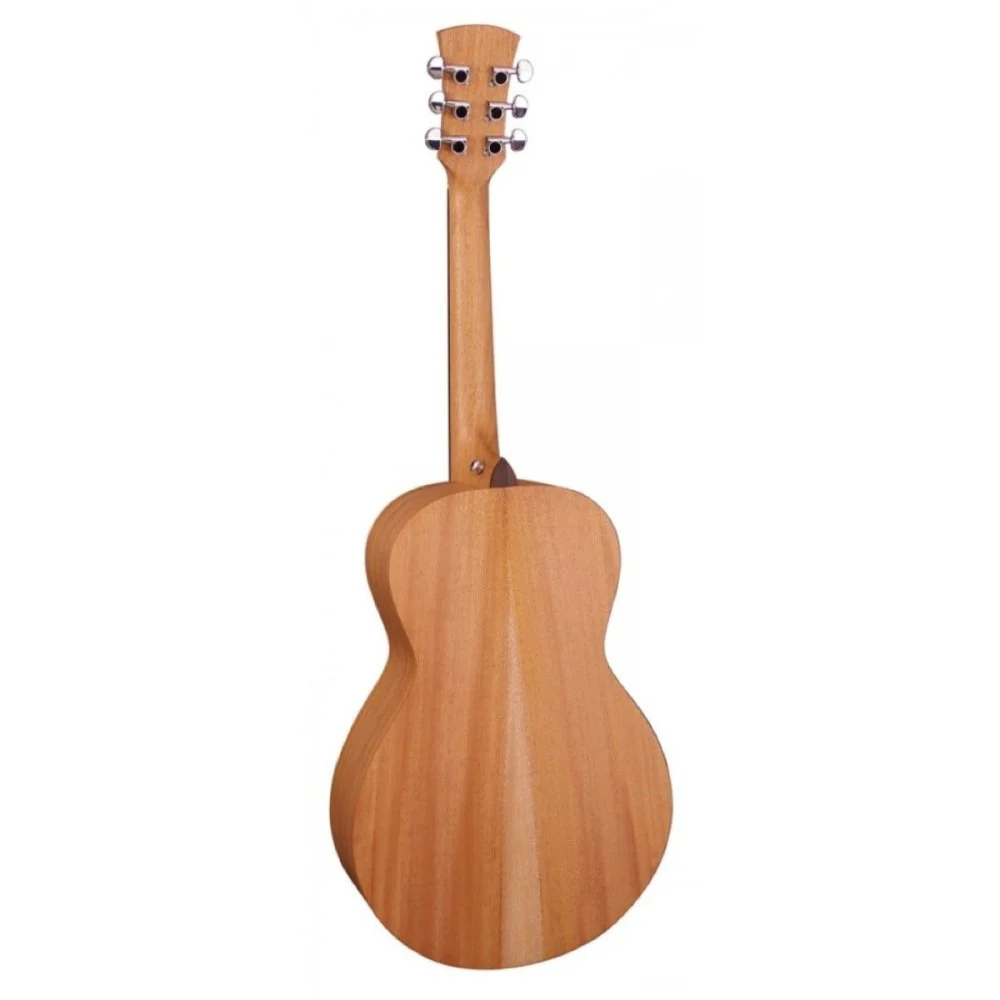 Faith Guitars Naked Series Mini Mercury All Solid Acoustic Palour Gigbag FKM - Image 3