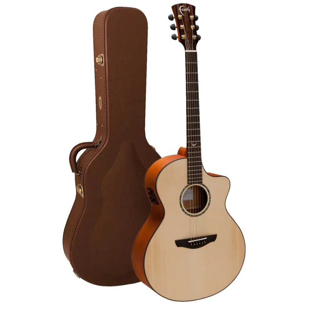 Faith Guitars Natural Series NEPTUNE All Solid Acoustic Fishman Hard Case FNCE