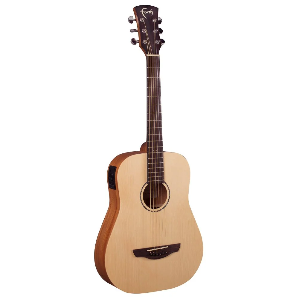 Faith Guitars Nomad Series Mini-SATURN All Solid Acoustic Fishman GigBag FDS - Image 3