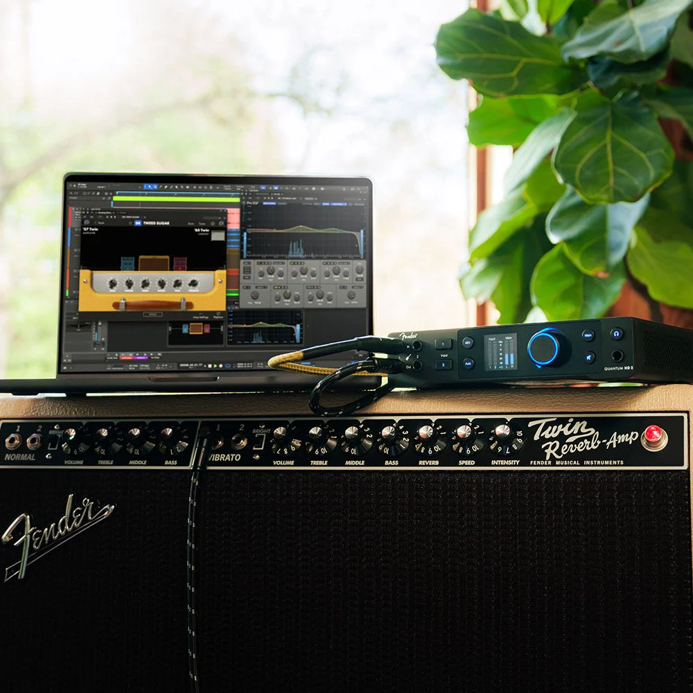 Fender Quantum HD2 20x24 32 bit / 192 kHz USB-C Audio Interface Incl. Fender Studio Pro 8 (Perpetual) - Image 2