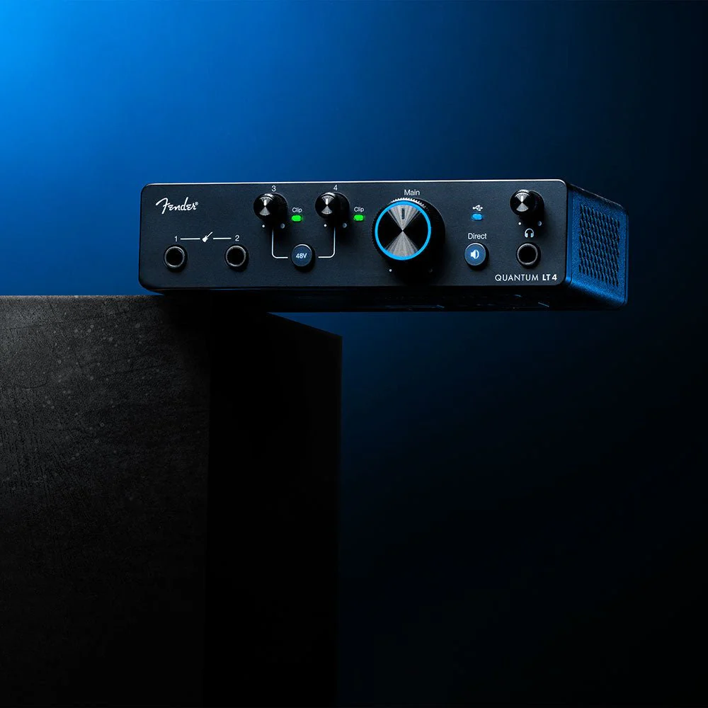 Fender Quantum LT4 4x4 24 BIt / 192 kHz USB-C Audio Interface - Image 3