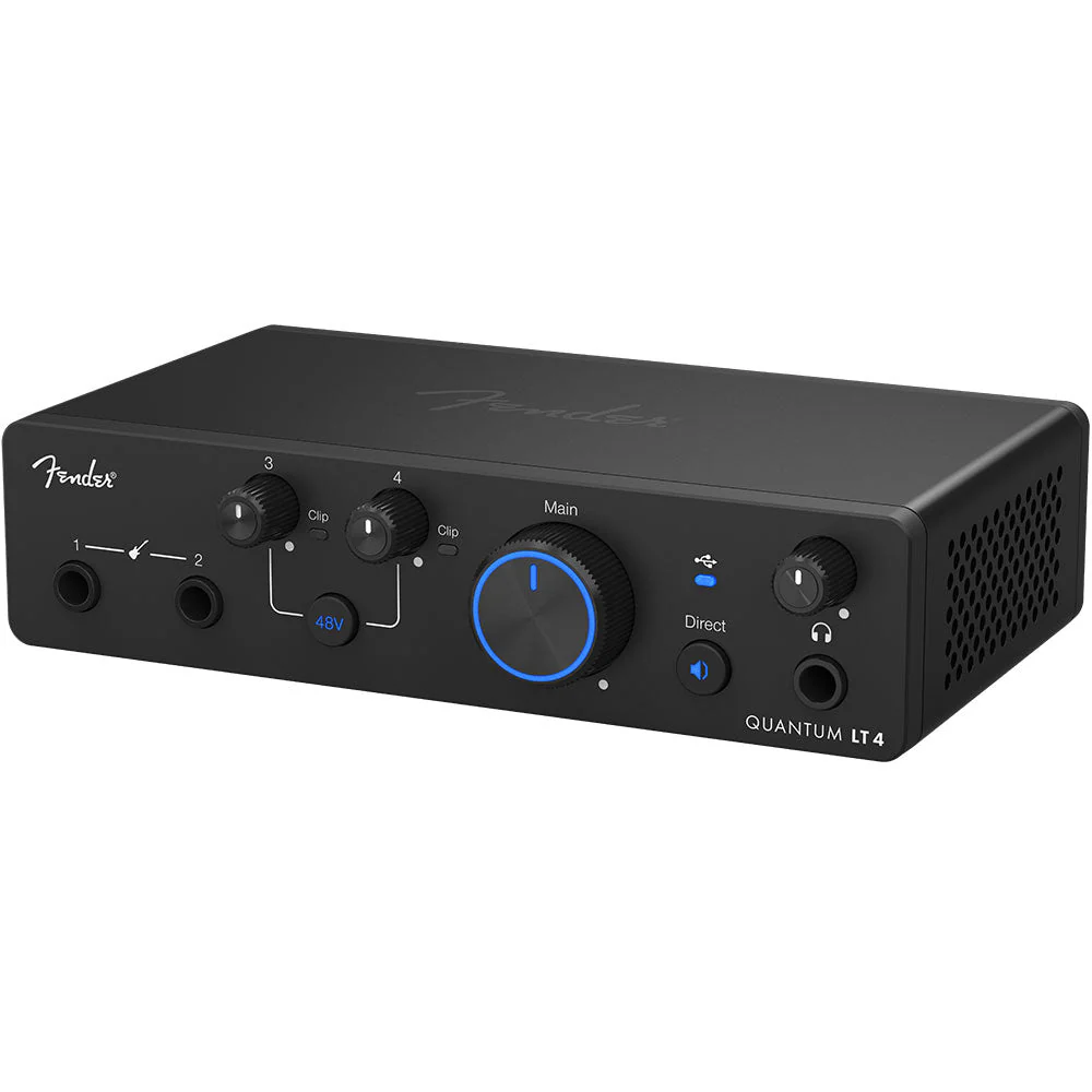 Fender Quantum LT4 4x4 24 BIt / 192 kHz USB-C Audio Interface - Image 5