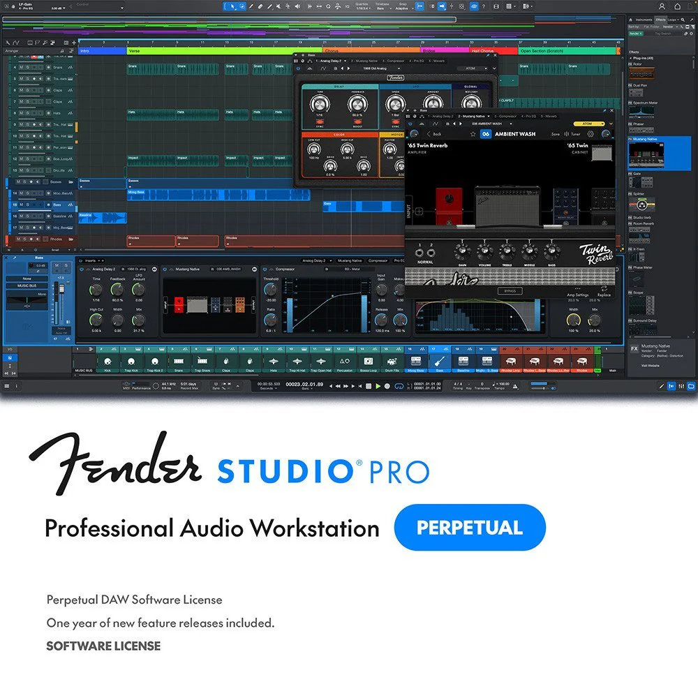 Fender Studio Pro 8 Full Edition Perpetual License eLicense - Image 2