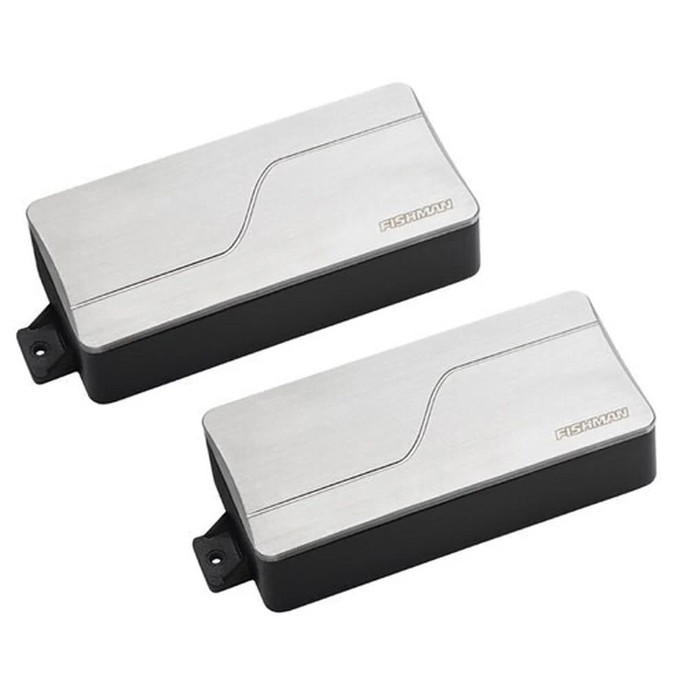 Fishman Fluence Modern Humbucker 7-String Pickup Set Brushed Stainless