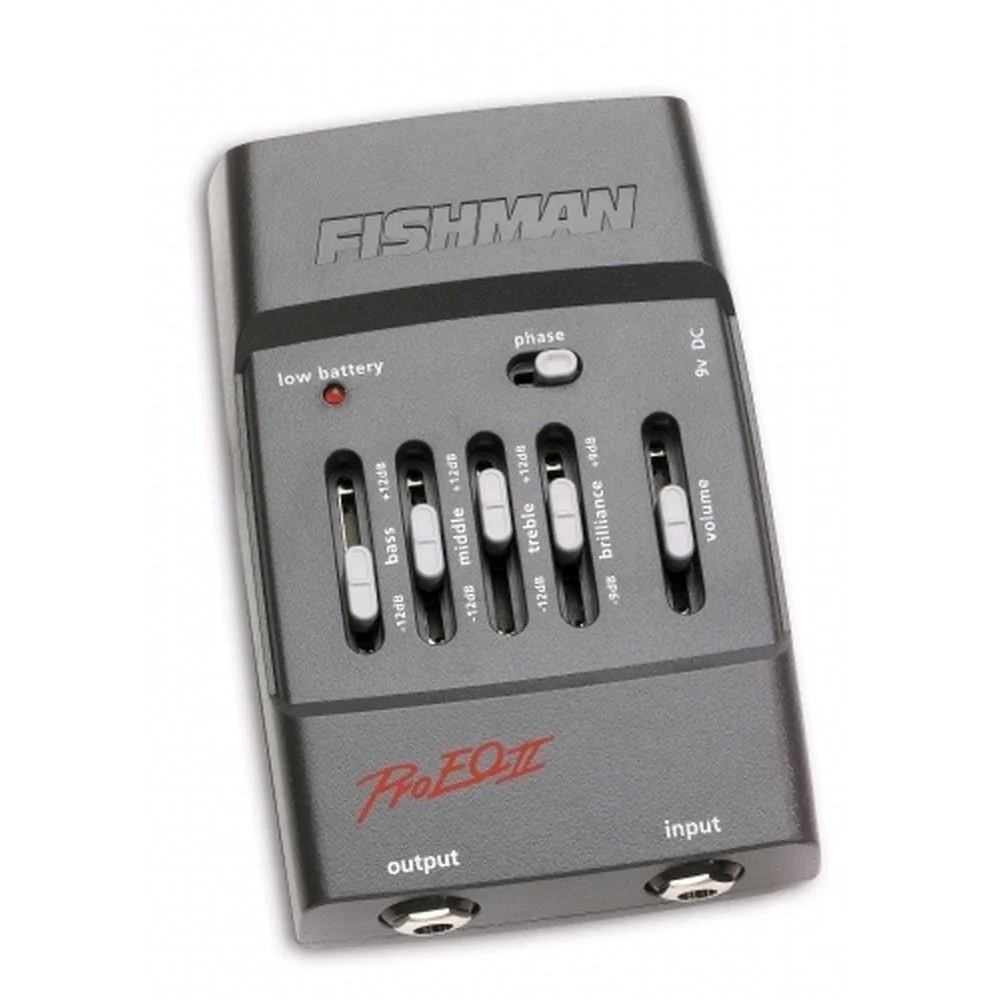 Fishman PRO-EQ II Preamp/EQ Box With Tone Controls