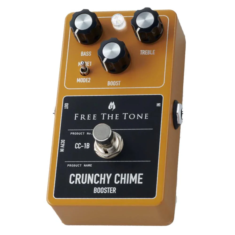 Free The Tone Cruncy Chime CC-1B Holistic Tonal Solution Boost Pedal