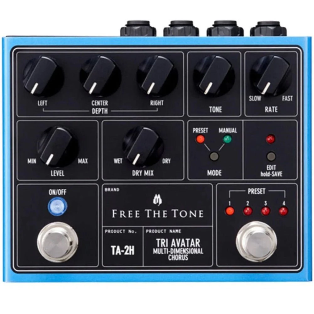 Free The Tone TRI AVATAR TA-2H Multidimensional 3-Phase Chorus