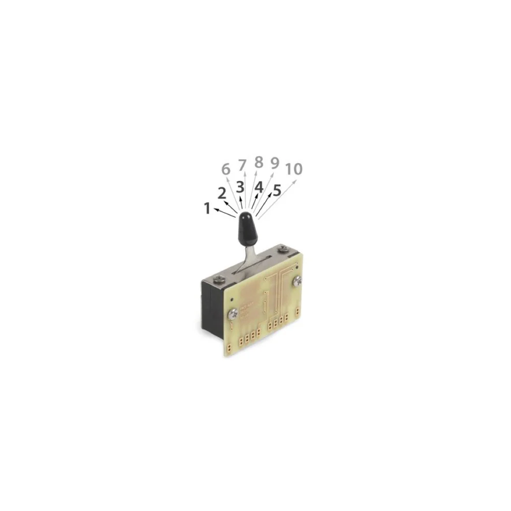 Free-Way Pickup Blade Switch 5+5 Position Multi Switch Fits Stratocaster® Style Guitars - Image 3