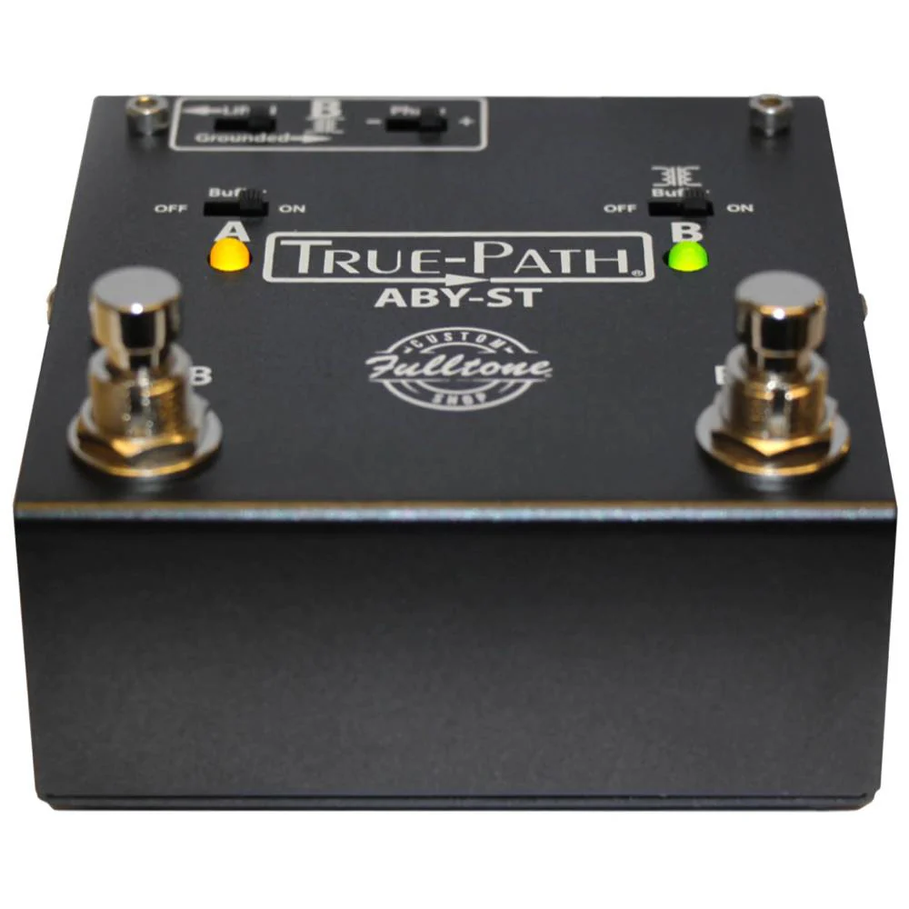 Fulltone ABY-ST V2 True Path ABY Pedal w/ Buffer Custom Shop - Image 4