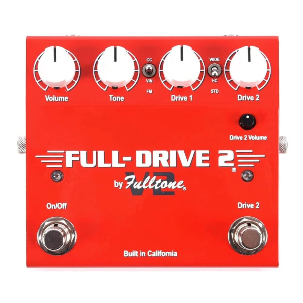 Fulltone FULL-DRIVE 2 2-in-1 Overdrive & Boost Pedal